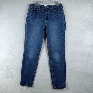 Sonoma Jegging Jeans Medium Wash Five Design Pockets Womens Blue Size W31